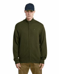 G-Star Herren Premium Core Full Zip Knit Sweater XL Grau (Asfalt D27711-b692-995) Angebot bei HelloDeals
