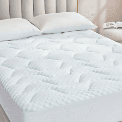 EHEYCIGA Gel Topper 140x200cm, Memory Foam Matratzentopper, Matratzen Topper mit extra tiefem Tasche, Weiß 140x200x3cm Weiß Angebot bei HelloDeals