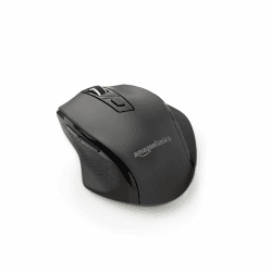 Amazon Basics Ergonomische kabellose USB Maus - DPI einstellbar - Schwarz Schwarz 1 Angebot bei HelloDeals