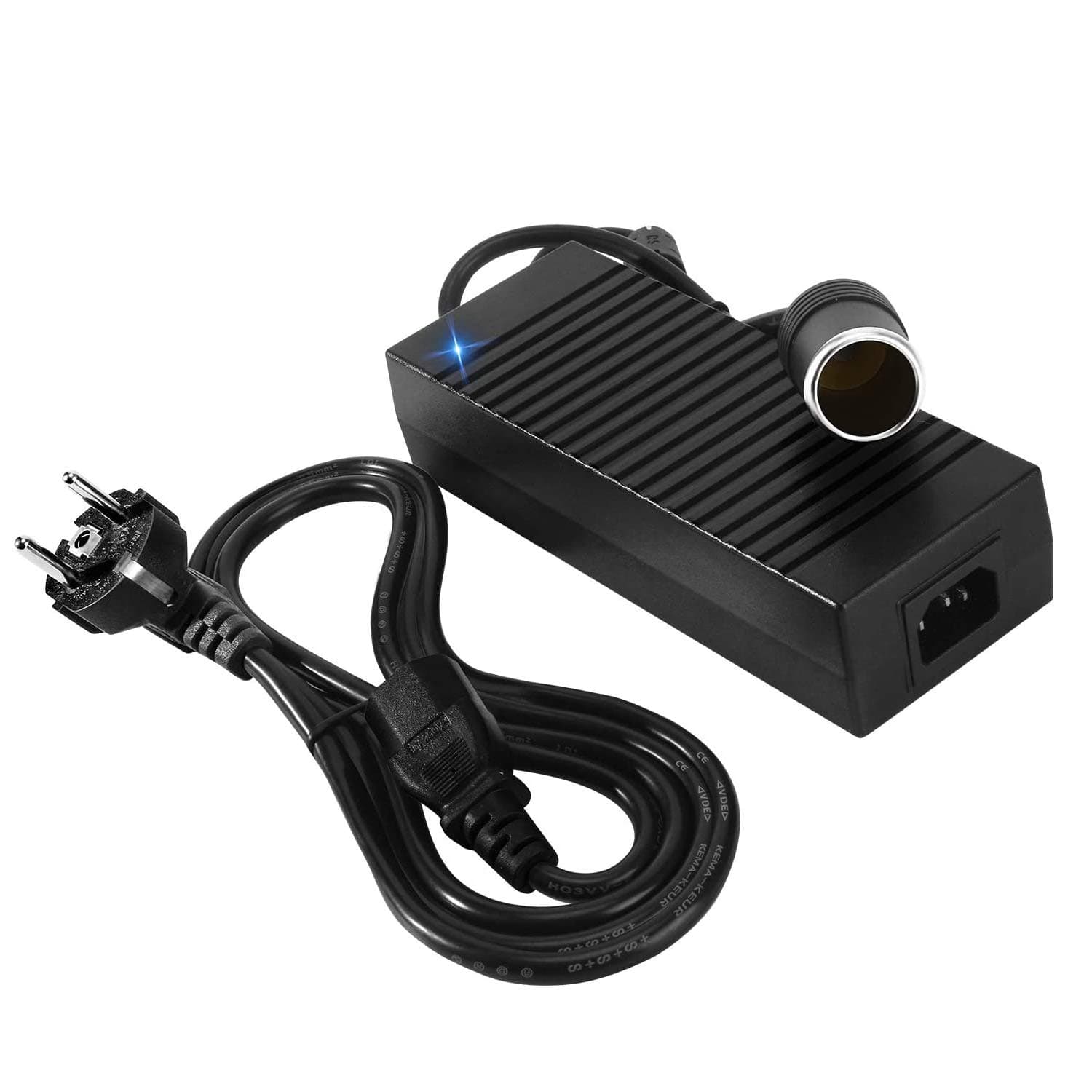KFZ Netzadapter, 120W 12V 10A AC-DC Spannungswandler, 230V auf 12V Zigarettenanzünder Netzteil, Umwandler 230V auf 12 Volt, Adapter 220V Angebot bei HelloDeals
