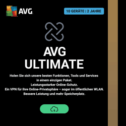 AVG Ultimate 2026 | 10 Geräte | 2 Jahre | Aktivierungscode per Email 24 Monate 10 Geräte Angebot bei HelloDeals