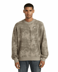 G-STAR Herren Allover Print Sweater L Mehrfarben (Elephant Skin Archival Texture D29294-e209-j183) Angebot bei HelloDeals