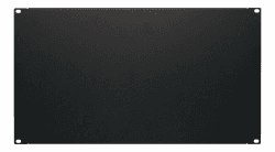 19 Zoll Blindabdeckung - 6 HE - Schwarz Schwarz 6 HE Angebot bei HelloDeals