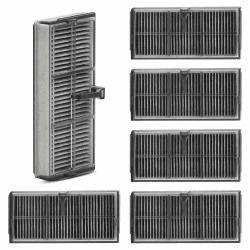 6 Stück HEPA Filter Zubehör für Dreame L10s Ultra Gen 2 / X40 Ultra / X40 Master / L40 Ultra / L10s Pro Ultra / X30 Ultra / L10s Ultra Gen 3 Staubsauger, Aktivkohle Filter Ersatzteile 6 Stück Filter Angebot bei HelloDeals