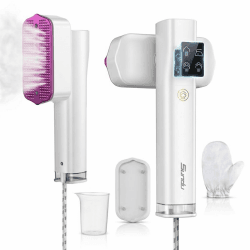 Sundu Dampfglätter, Steamer für Kleidung, 2-in-1 Reisebügeleisen Steam iron, 15s schnelles Aufheizen Mobiles Handbügeleisen, Travel Iron mit LED Display, 4 Bügelmodi, Reinweiß Angebot bei HelloDeals