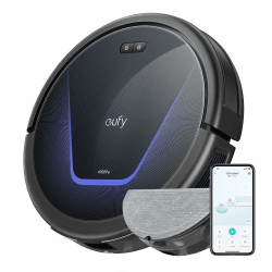 eufy G50 Hybride Robotstofzuiger | 4.000 Pa Zuigkracht, Dynamische Navigatie, Pro-ontwarrende Kam, Rolborstel, Dweilpad, Ideaal voor Huisdierhaar en Tapijt Angebot bei HelloDeals