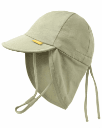 FURTALK Baby Kleinkind Sonnenhut UPF 50+ UV-Schutz Mädchen & Jungen Sommer Kappe Kinder Strand Mütze mit Verstellbarer Kinnriemen und Halsklappen 0-6 Monate Grün Angebot bei HelloDeals