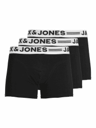 JACK & JONES Male Trunks 3er-Pack Trunks XL Schwarz Angebot bei HelloDeals