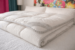 Merino Wool Luxuriöse Alpaka-Bettdecke aus Alpakawolle, Steppdecke – Ganzjahr/Saison (140 x 200 cm, Einzelbett) Angebot bei HelloDeals