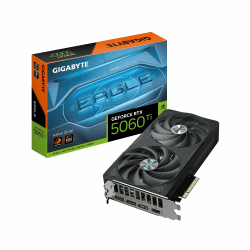 Gigabyte GeForce RTX 5060 Ti Eagle OC 8G Grafikkarte – 8 GB GDDR7, 128 Bit, PCI-E 5.0, 2617 MHz Kernfrequenz, 3 x DisplayPort, 1 x HDMI, GV-N506TEAGLE OC-8GD Full-Height/Half-Length (FH/HL) Angebot bei HelloDeals