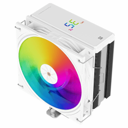 Thermalright Assassin X 120R Digitaler ARGB White CPU-Kühler, Digitaler Bildschirm Top Cover, TL-P12W-S PWM Quiet Fan CPU Luftkühler, Unterstützung AM4/AM5, Intel LGA1851/1700/1150/1151/1200 AX120R D ARGB White Angebot bei HelloDeals