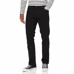 Wrangler Herren Jeans Texas 44W / 32L Black Overdye Angebot bei HelloDeals