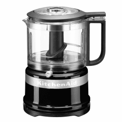 KitchenAid 5KFC3516EOB ,Mini-Food-Processor,Großartig zum Hacken, Vorbereiten von Dressings und Saucen, onyx schwarz Schwarz Single Angebot bei HelloDeals