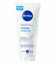 NIVEA Pflege-Dusche Creme Peeling (200 ml), pflegendes Körperpeeling mit feinen Peelingpartikeln und Vitamin E, Body Scrub für ein geglättetes und seidiges Hautgefühl Multicolor 200 ml (1er Pack) Angebot bei HelloDeals