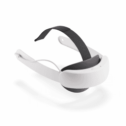 Elite-Riemen mit Akku für Meta Quest – mit Meta Quest 3/3S kompatibel – bis zu 2 Stunden zusätzliche Spielzeit – Premium-Komfort und erstklassige Gewichtsverteilung – anpassbare,ergonomische Passform Elite Strap with Battery Angebot bei HelloDeals