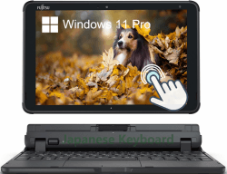 Fujitsu Stylistic Q5010 Touchscreen-Laptop, Intel Celeron N4020, 10,1" FHD (1920 x 1200), 4 GB RAM, 64 GB eMMC, japanische QWERTY-Tastatur, Windows 11 Pro (Generalüberholt) Angebot bei HelloDeals