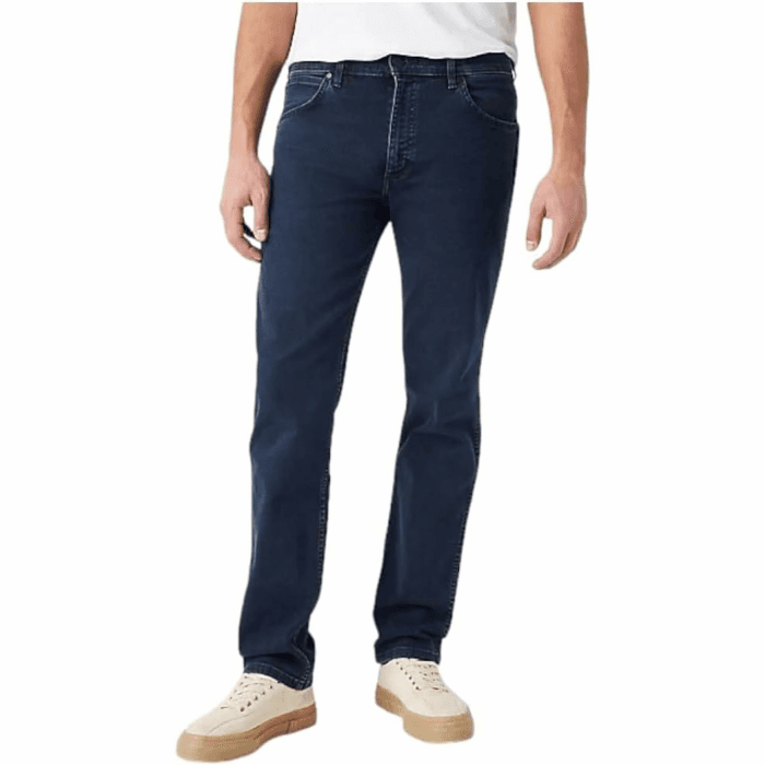 Wrangler Herren Jeans Greensboro 34W / 34L Iron Blue Angebot bei HelloDeals