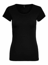 ONLY Damen Onllive Love S/S O-Neck Top JRS Blouse (1er Pack) XL Schwarz Angebot bei HelloDeals