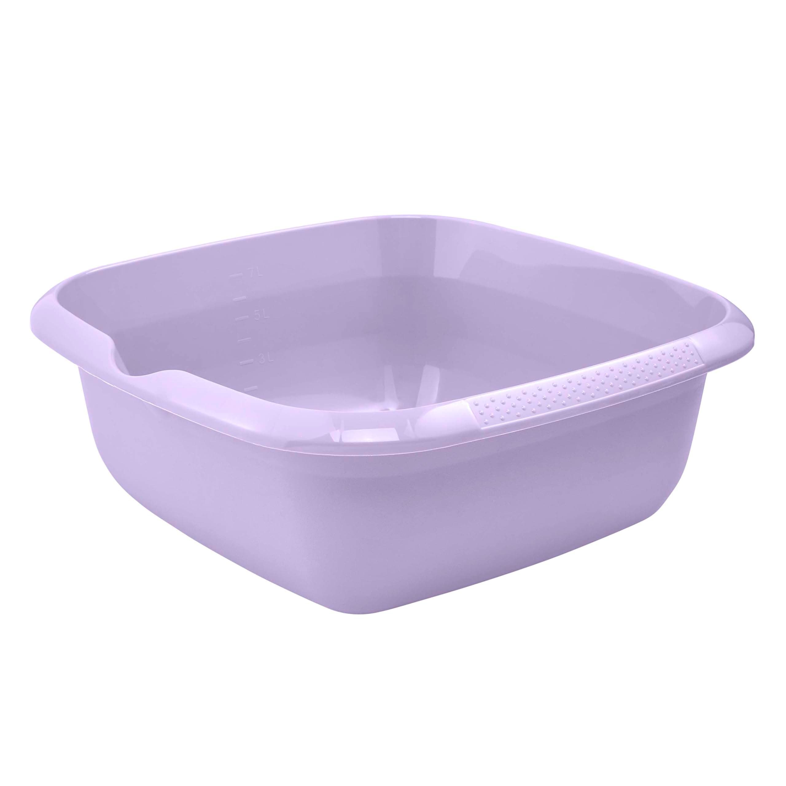 keeeper björk Universal-Schüssel mit Ausguss, Eckig, 8 l, 34 x 34 x 12,5 cm, Violett (Soft Purple) Soft Purple 8 L Angebot bei HelloDeals