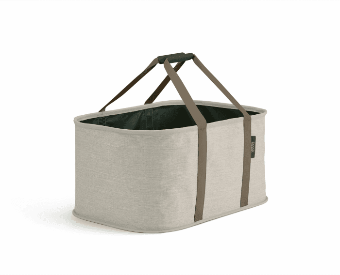 Joseph Joseph Hold-All faltbarer 35L Wäschekorb, Feuchtigkeitsabweisend, Strapazierfähig, Beige Tasche 35 L Beige Angebot bei HelloDeals