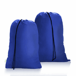 OTraki Wäschesack 2 Stück 60 x 80cm Wäschebeutel für Schmutzwäsche & Feinwäsche, Drawstring Laundry Bag Wäschesäcke mit Kordelzug für Reise, Camping, Zuhause, College-Wohnheim 60 x 80 cm Angebot bei HelloDeals