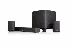 Denon Home Kabelloses 5.1 Dolby Atmos Surround Sound System, 550 Soundbar + 2X 150 NV Lautsprecher + Subwoofer Angebot bei HelloDeals