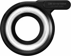 OM SYSTEM LG-1 LED Lichtleiter Makro Ringlicht – Perfekte Beleuchtung für Nahaufnahmen, geeignet für Tough TG-7, Olympus TG-6, TG-5 etc., gleichmäßige Ausleuchtung für Brillante Makrofotografie Angebot bei HelloDeals