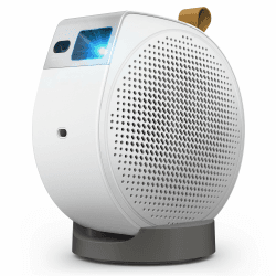 BenQ GV50 1080p Laser Tragbarer Deckenprojektor mit Stativfuß | Drehbare Winkelprojektion | 500 ANSI Lumen | 18W Bass Bluetooth Lautsprecher | Google TV mit Netflix | Chromecast & AirPlay | Autofokus Angebot bei HelloDeals