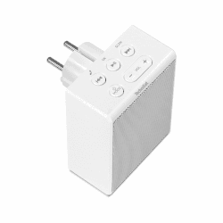 TechniSat Viola Steckdosenradio - Kompaktes UKW-Radio für die Steckdose | Bluetooth, Freisprecheinrichtung, Tasten zur Nahbedienung, 30 Favoriten-Speicher, 1,5 W Mono-Lautsprecher, weiß weiß UKW Angebot bei HelloDeals