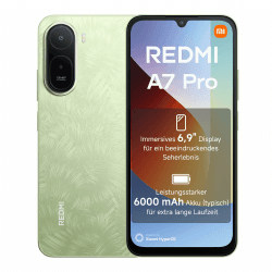 XIAOMI REDMI A7 Pro Smartphone 4+ 128GB, 6000mAh, 13MP Kamera, Palm Green | 6,9" HD+ Displa, Octa-Core Prozessor, 13MP Dual-Kamera, 2 Jahre Garantie+1 Jahr Zusatzgarantie Redmi A7 Pro 4+128G Palm Green Angebot bei HelloDeals