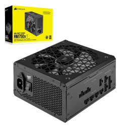 Corsair RM750x SHIFT Vollmodulares ATX-Netzteil - Modulare Seitenschnittstelle - ATX 3.1- & PCIe 5.1-kompatibel - Null-Drehzahl-Lüftermodus - 105°C-Kondensatoren - 80 PLUS Gold-Effizienz - Schwarz 750 Watts Schwarz Angebot bei HelloDeals