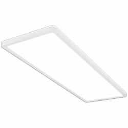 BRILONER - LED Deckenlampe mit indirektem Licht, 58cm, 22W, 3.000lm, flach, neutralweiße Lichtfarbe, Lampe, Deckenleuchte, Wohnzimmerlampe, LED Panel, Küchenlampe, Wohnzimmerleuchte, 58x20x3 cm, Weiß Eckig 58 cm Weiß Angebot bei HelloDeals