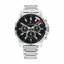 Tommy Hilfiger Multi Zifferblatt Quarz Black Angebot bei HelloDeals