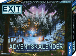 KOSMOS EXIT - Das Spiel Adventskalender, Der Zauber von Weihnachten | Mit 24 spannenden Rätseln, Escape Game Adventskalender Angebot bei HelloDeals