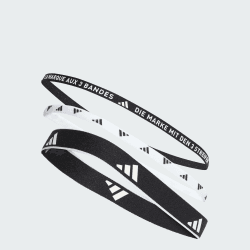 adidas Unisex Multiple Width Training Haarbänder, 3er-Pack 3 stück (1er Pack) Black / White Angebot bei HelloDeals