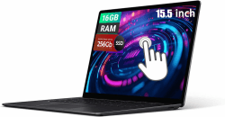Microsoft Surface Laptop 3 Touchscreen Notebook, 15.5 Zoll FHD (2496 x 1664), Intel Core i7-1065G7, 16GB RAM, 256GB SSD, QWERTY Tastatur, Schwarz, Windows 11 Pro (Generalüberholt) Angebot bei HelloDeals
