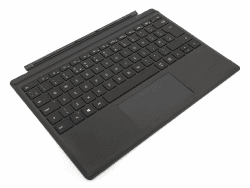 Microsoft Surface Pro Type Cover (für Surface Pro 4-7) (QWERTY Englisch) Schwarz (Generalüberholt) Angebot bei HelloDeals