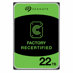 Seagate Exos X22 22TB Interne Festplatte – Factory Recertified – 3.5 Zoll SATA 6 Gbits/s 512MB, ST22000NM000C (Generalüberholt) Renewed Angebot bei HelloDeals