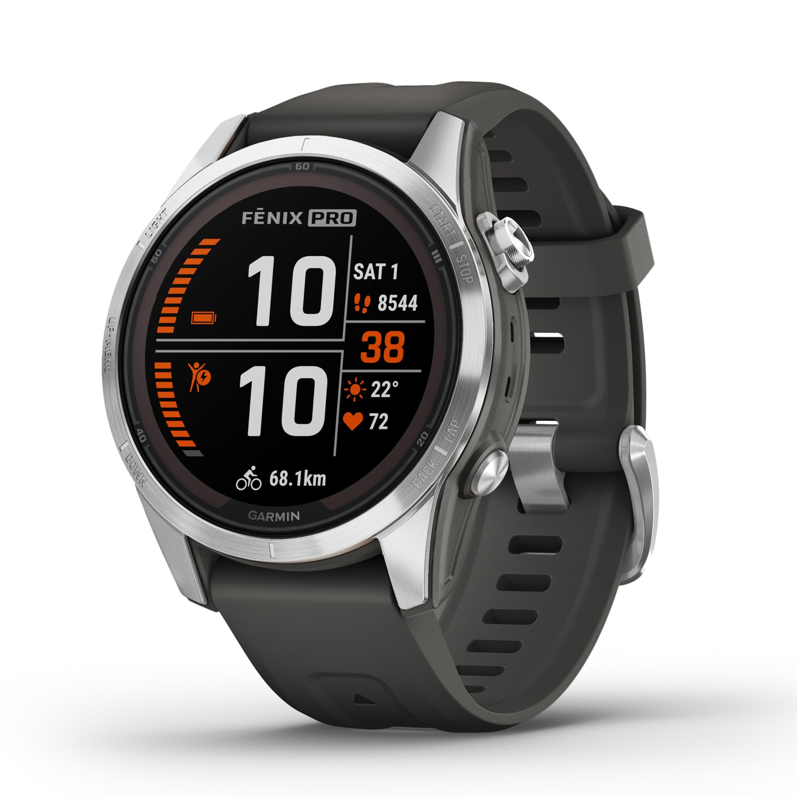 Garmin fēnix 7S Pro [renewed] – GPS-Multisport-Smartwatch mit Solarladelinse, Farbdisplay und Touch-/Tastenbedienung, TOPO-Karten, über 60 vorinstallierte Sport-Apps, GarminMusic [Generalüberholt] Angebot bei HelloDeals