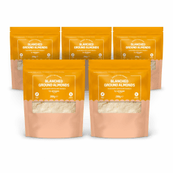 by Amazon Blanchierte Gemahlene Mandeln - 200g, 5 Stück 200g (packung mit 5) Angebot bei HelloDeals