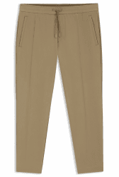 BOSS Herren T Urbanex-CargoLight Tapered-Fit Hose aus bügelleichter Stretch-Popeline 94 Light/Pastel Green 334 Angebot bei HelloDeals