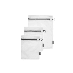 Brabantia - Wäschebeutel - Schützende Mesh-Wäschesäcke - für Ihre Feinwäsche - Einfach zu Bedienen - Spezieller Pull-Tab-Deckel - Wäschezubehör - 3er-Set in 2 Größen - White - 33 x 25 cm / 45 x 33 cm Wäschesack-Set (3er-Pack) Weiß Angebot bei HelloDeals