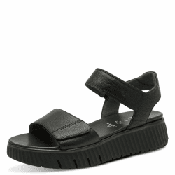 Tamaris Wide FIT Sandale 8-88720-44 H-Weite 41 EU Schwarz Angebot bei HelloDeals