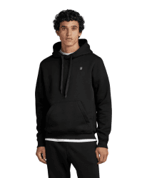 G-STAR Herren Premium Core Hooded Sweatshirt S Schwarz (Dk Black D16121-c235-6484) Angebot bei HelloDeals