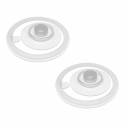 Sigg WMB ONE Top 2 Verschluss (One Size), Ersatzteile Trinkflaschen, einhändig bedienbarer & auslaufsicherer Verschluss mit Silikondichtung Gasket Set Of 2 Angebot bei HelloDeals