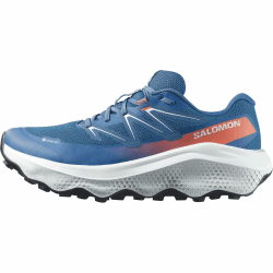 Salomon ULTRA FLOW Gore-Tex Wasserdichte Herren Wanderschuhe 44 EU V2 Dark Blue Ballad Blue Cherry Tomato Angebot bei HelloDeals