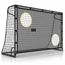 Racetex Fussballtore für Garten Kinder [MIT TORWAND] – Robustes Fußballtor Kinder und Erwachsene mit Stahlrahmen Front und wetterfestem Fußballnetz – Das Fußball Tor für den Garten 300x200 (cm) Angebot bei HelloDeals