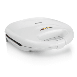 Tristar Sandwichmaker SA-3050, Kontaktgrill mit 0,7m Kabellänge, 750 Watt, 22x13cm Grillfläche, antihaftbeschichtet, mit Kontrollleuchte | Single Angebot bei HelloDeals