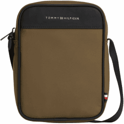 Tommy Hilfiger Th Repreve Mini Reporter Am0am14150 Crossover Green (Willow Green) Angebot bei HelloDeals