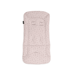 hauck Sitzauflage für Buggy & Kinderwagen 70 x 37 x 3 cm, Flowers Rose | Atmungsaktive Baumwolle für Sommer, Buggy Einlage mit 7 Gurtschlitze passend für hauck Kinderbuggys & Fahrradanhänger Angebot bei HelloDeals